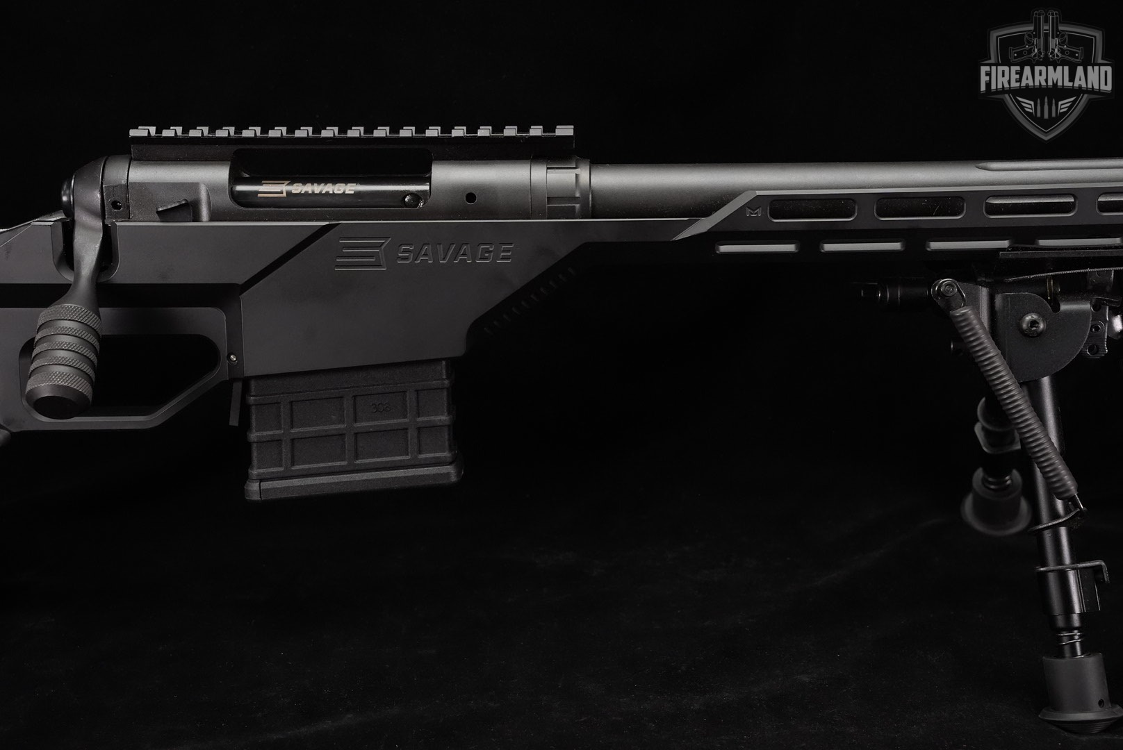 Savage Arms Model 10 BA Stealth 6.5 CM 24" M10 AccuTrigger M-LOK +BIPOD-img-4