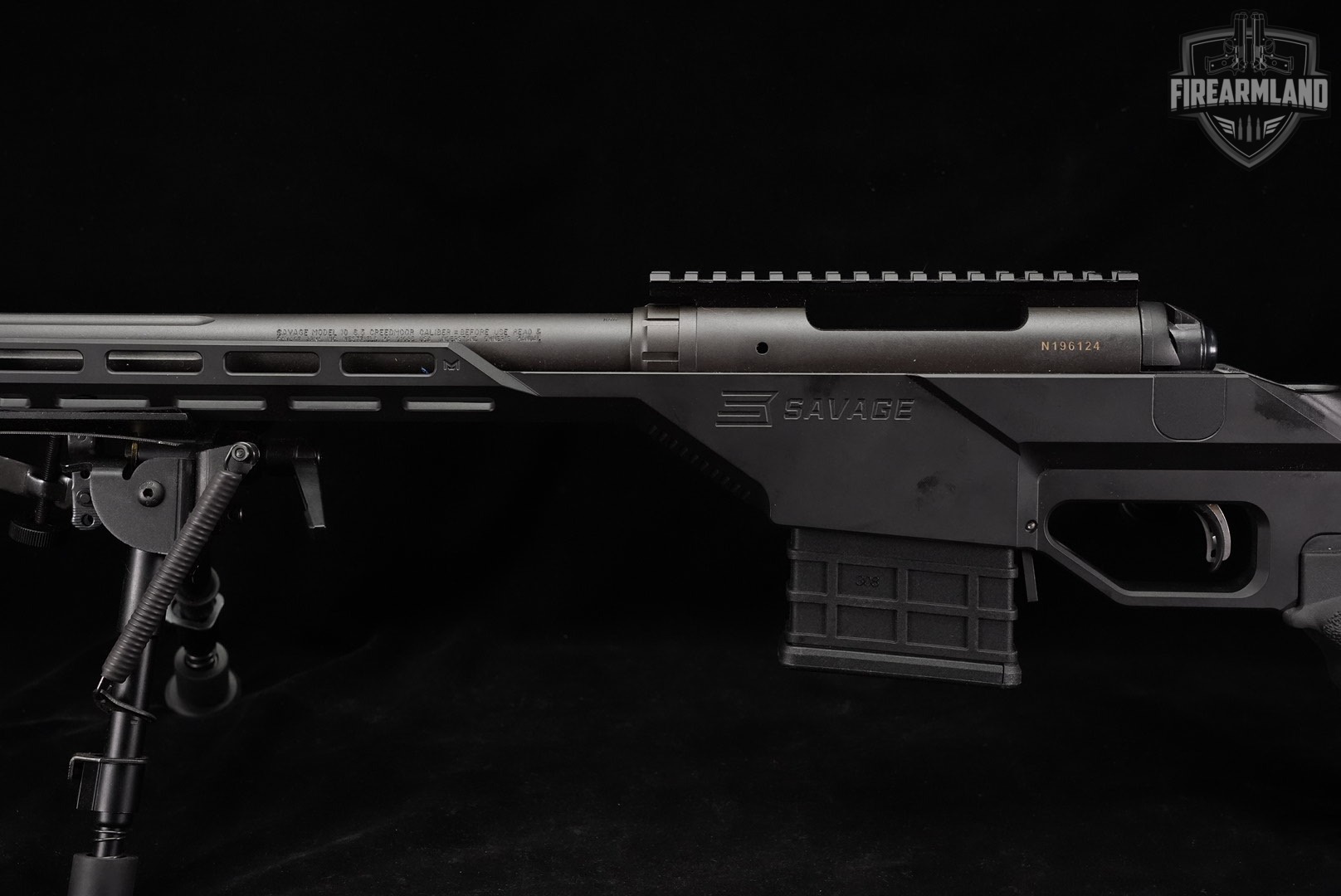 Savage Arms Model 10 BA Stealth 6.5 CM 24" M10 AccuTrigger M-LOK +BIPOD-img-8