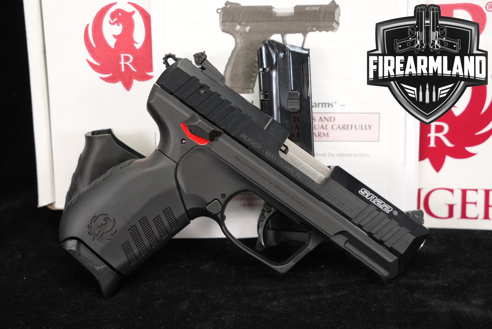 Ruger SR22P 22LR 3.5" SR-22P +2 MAGS & ORIG CASE-img-0
