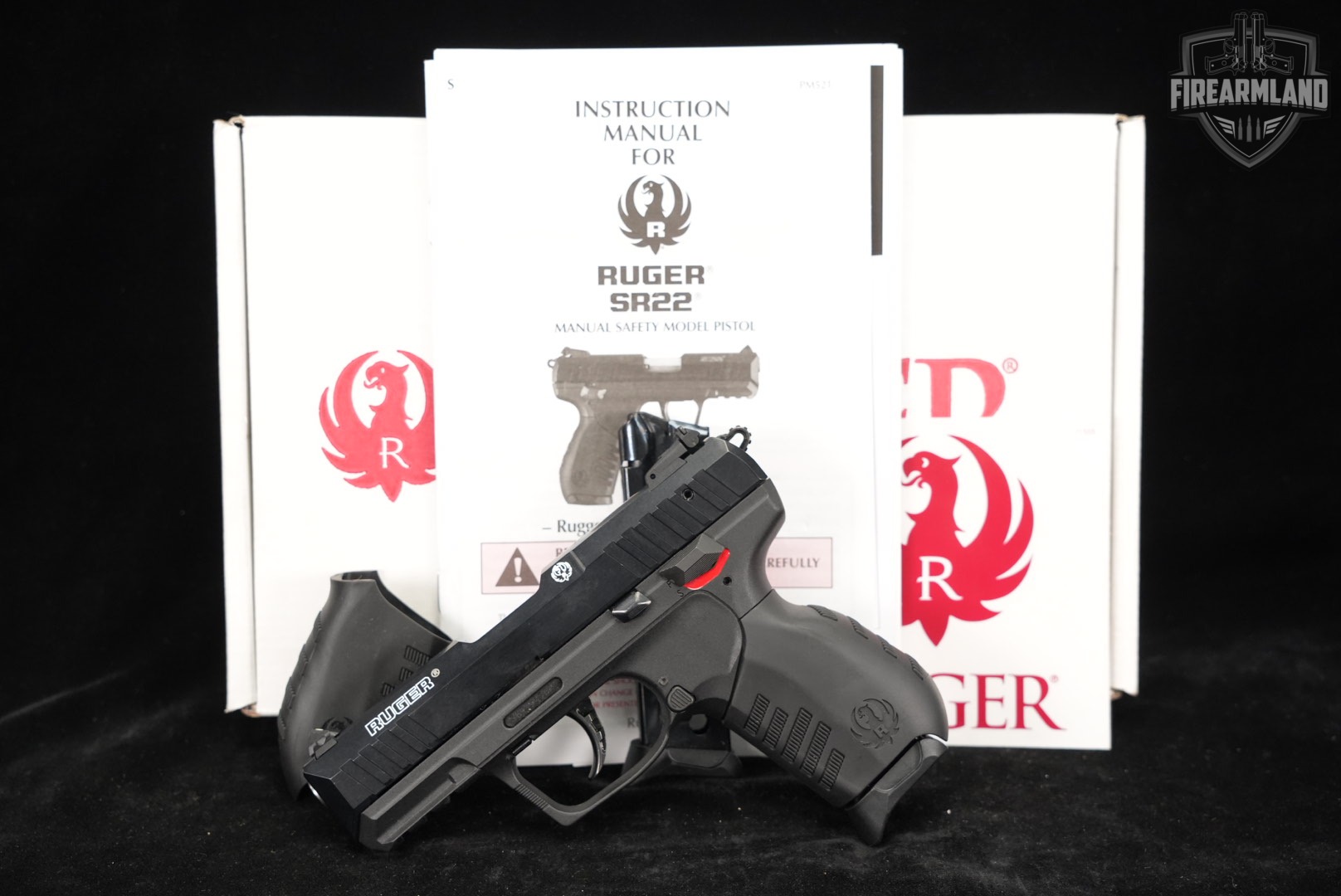 Ruger SR22P 22LR 3.5" SR-22P +2 MAGS & ORIG CASE-img-2