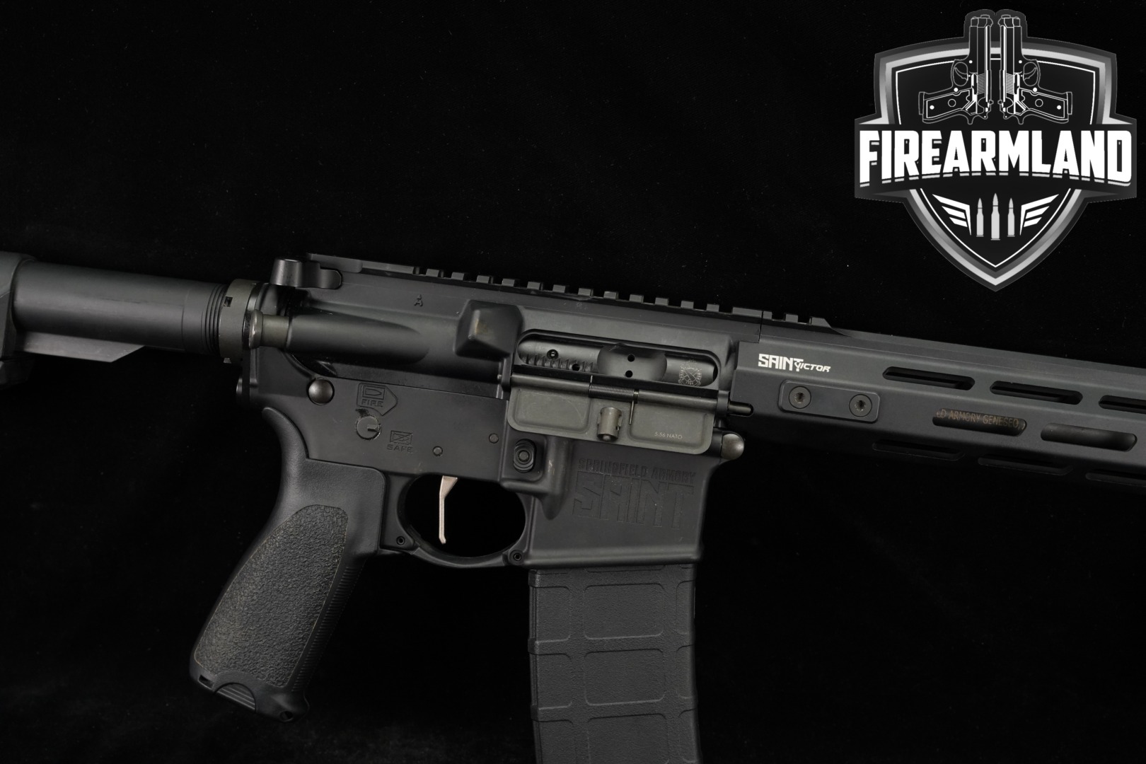Springfield Armory SAINT Victor 5.56mm NATO Black in Very Good Condition Thumbnail