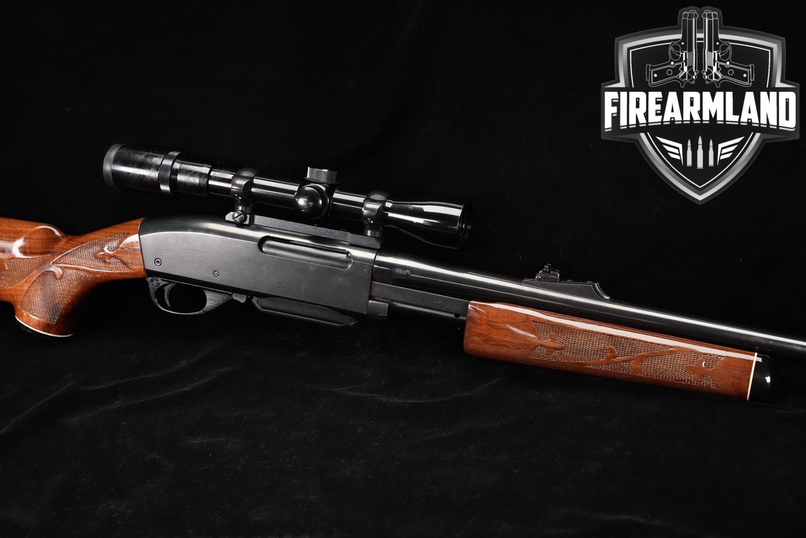 Remington Model 7600 270 Win Polished Blue & Walnut M7600 +BUSHNELL SCOPE-img-0