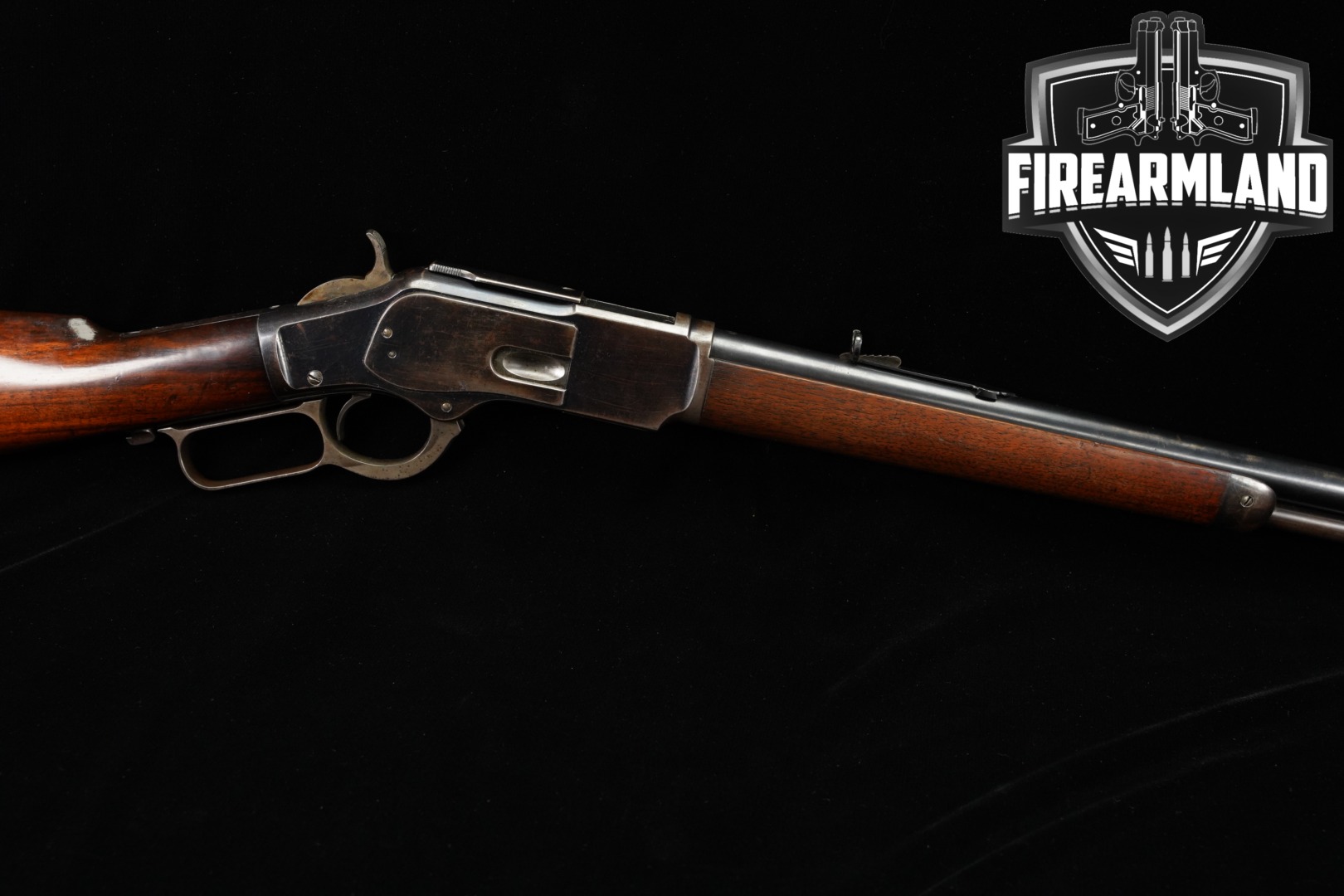 1888 Winchester Repeating Arms Model 1873 Third .32-20 Win. Blued & Walnut in Very Good Condition Thumbnail