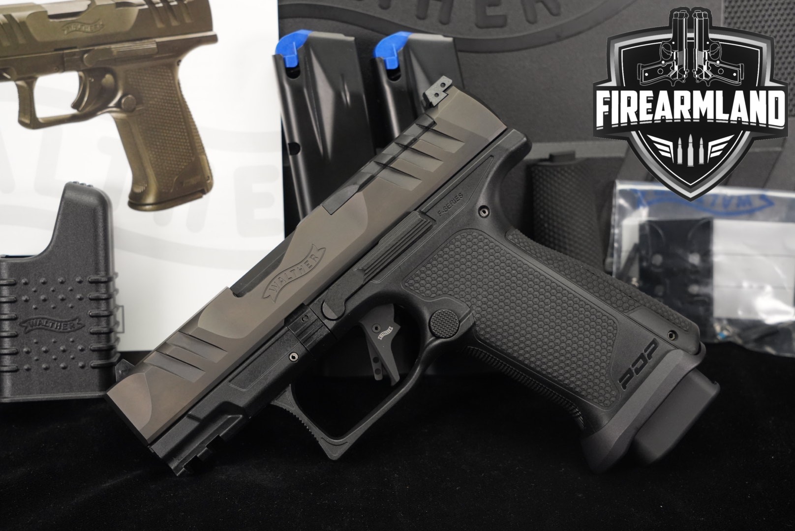 Walther PDP F-Series Pro 9mm Luger Black in Excellent Condition Thumbnail