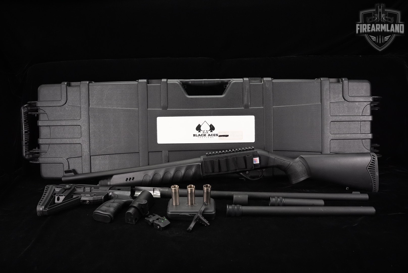 2-BARREL SET Black Aces Tactical Pro Series X Combo 12-Gauge +ORIG CASE-img-2