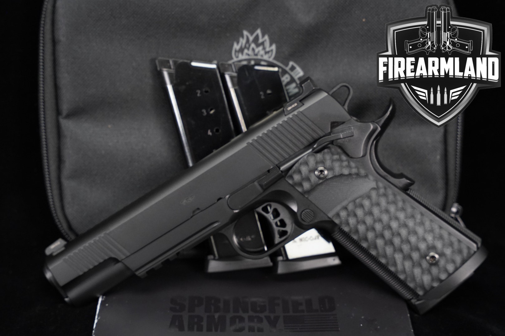 Springfield Armory 1911 TRP .45 ACP Black in Excellent Condition Thumbnail