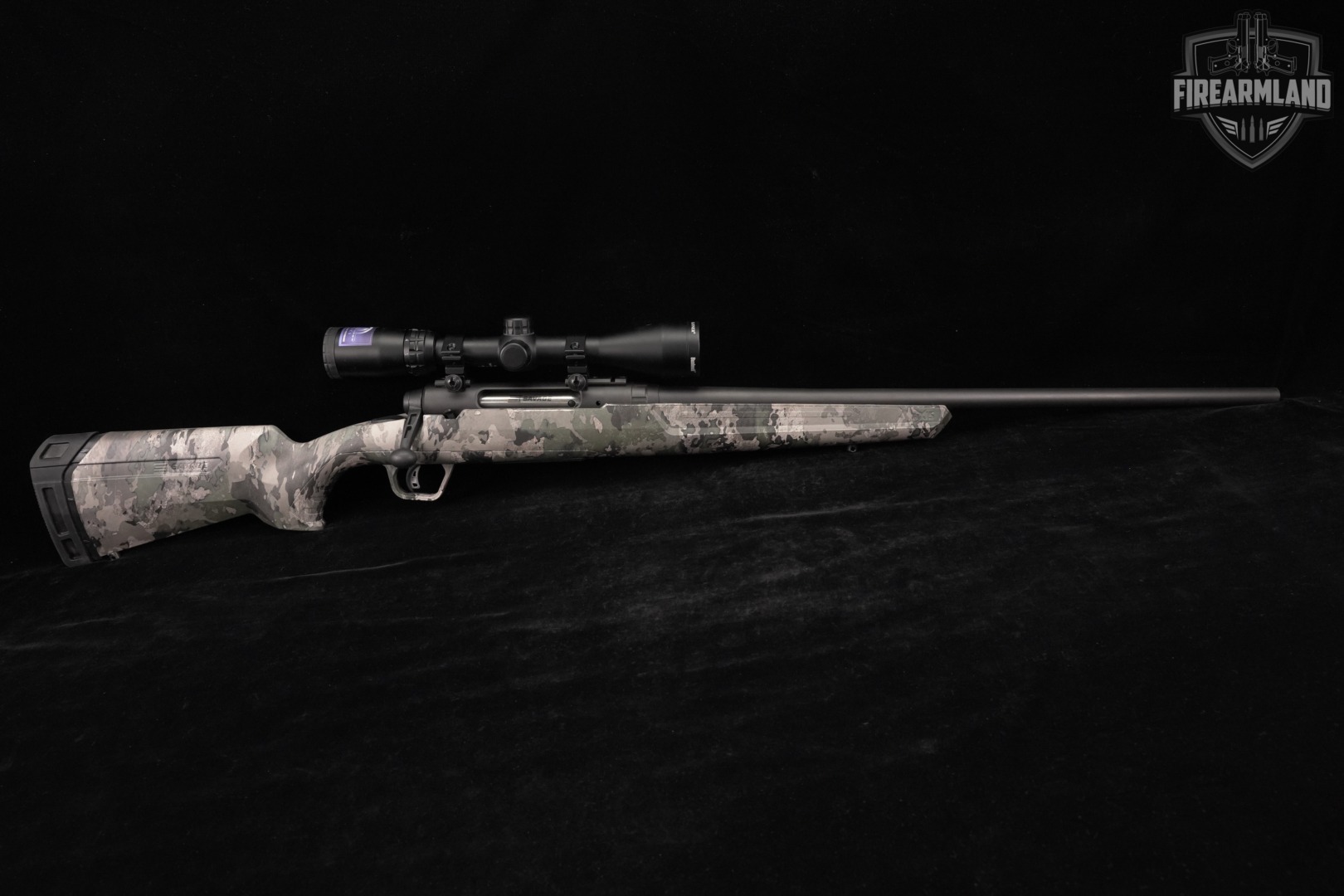 Savage Arms AXIS II XP 243 Win 22" Blued +ORIG BOX, BUSHNELL SCOPE-img-3