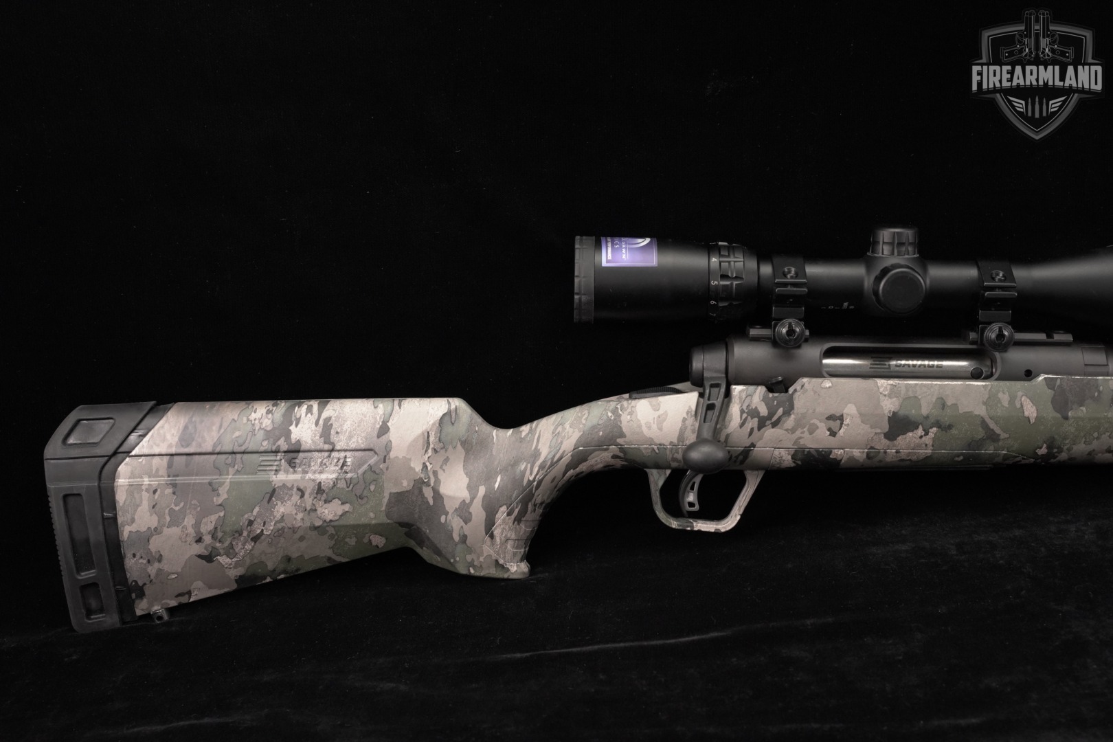 Savage Arms AXIS II XP 243 Win 22" Blued +ORIG BOX, BUSHNELL SCOPE-img-4