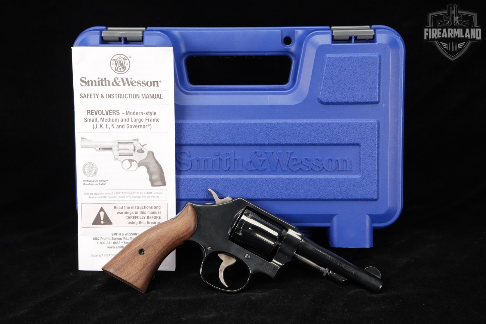 Smith & Wesson Model 10-15 Classic 38 Special S&W +P 4" Blued +ORIG CASE-img-2