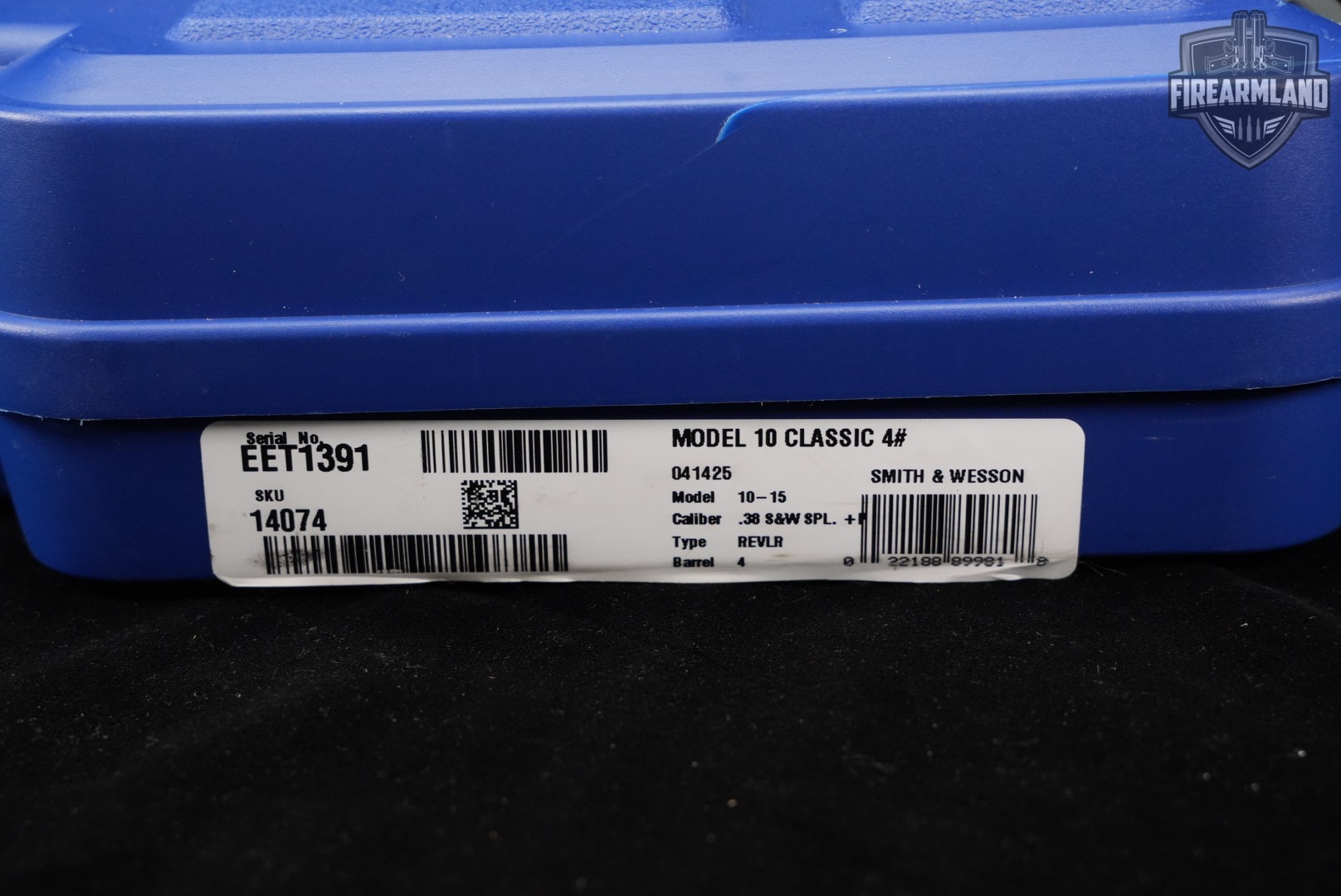 Smith & Wesson Model 10-15 Classic 38 Special S&W +P 4" Blued +ORIG CASE-img-20