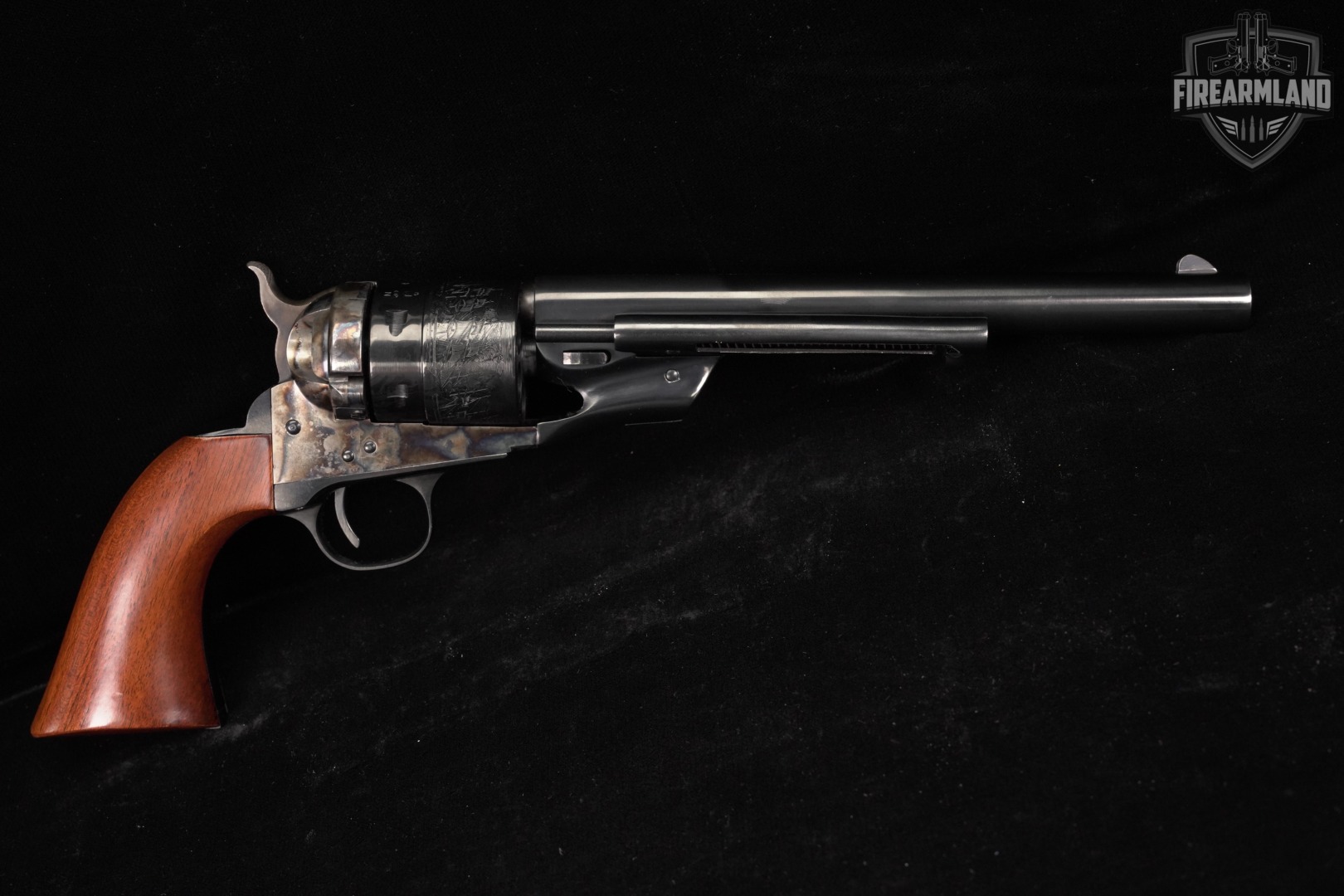 A Uberti Model 1860 Richards Conversion Type II 45 Colt Cimarron +ORIG BOX-img-4