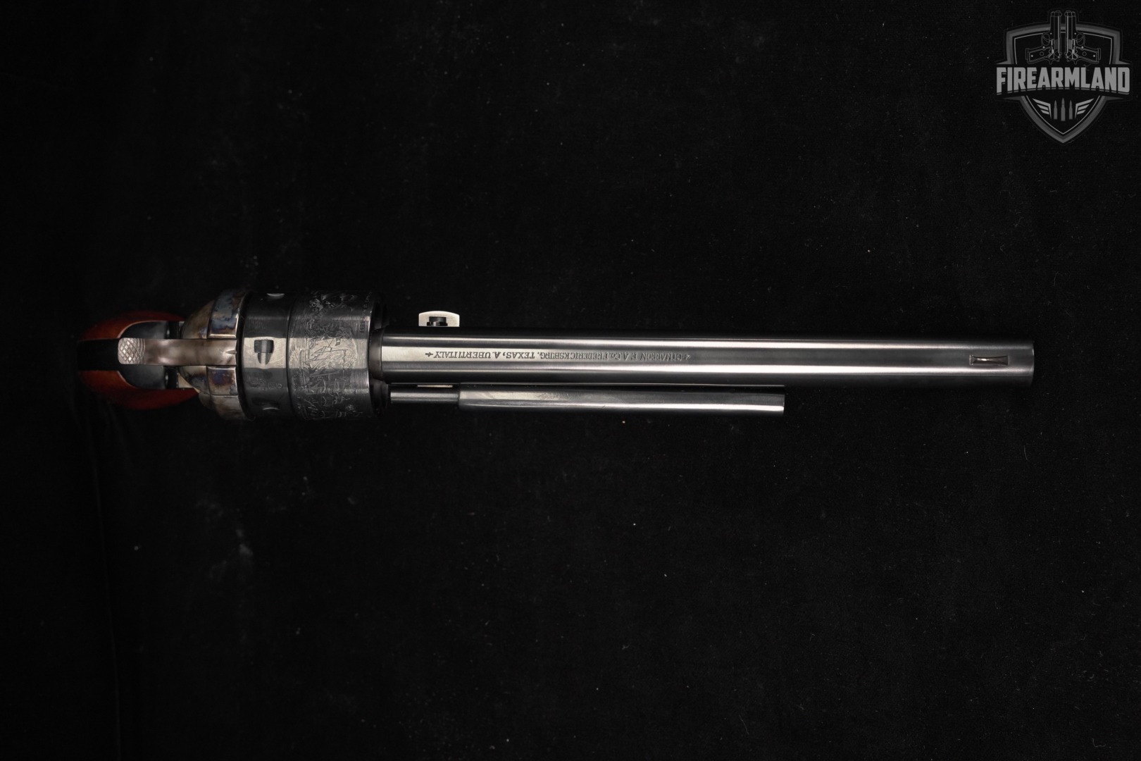A Uberti Model 1860 Richards Conversion Type II 45 Colt Cimarron +ORIG BOX-img-5