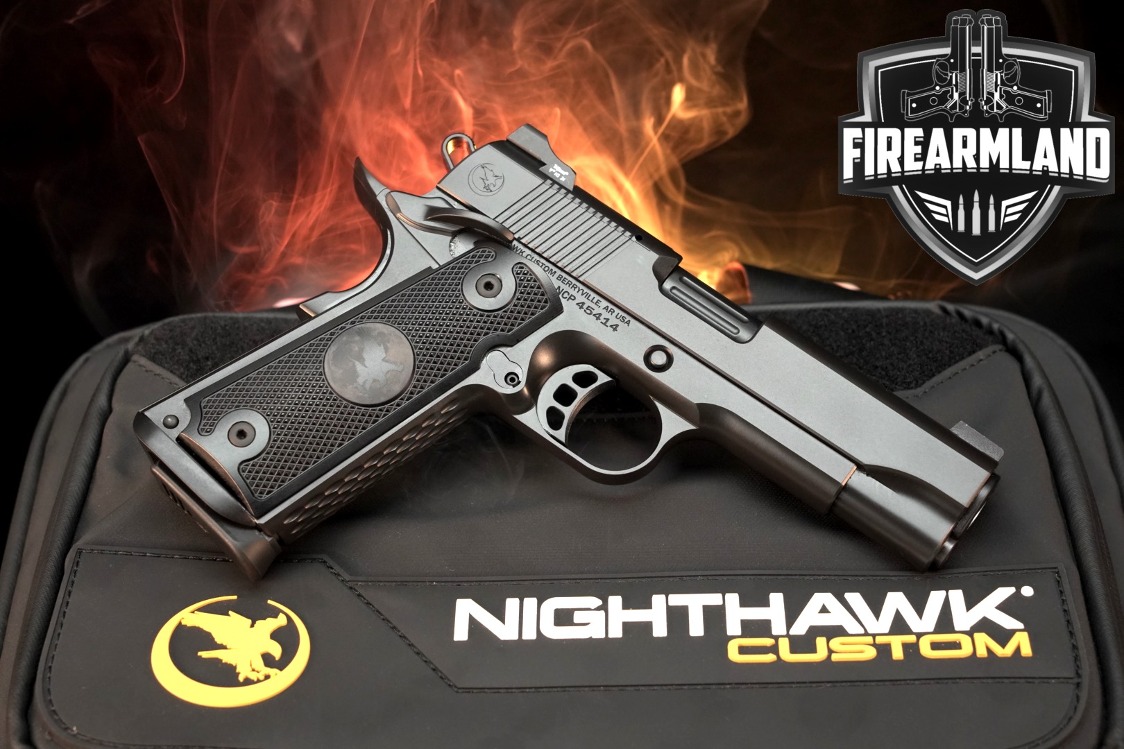 Nighthawk Custom Kestrel Interchangeable Optic System (IOS) .45 ACP Unknown in Excellent Condition Thumbnail