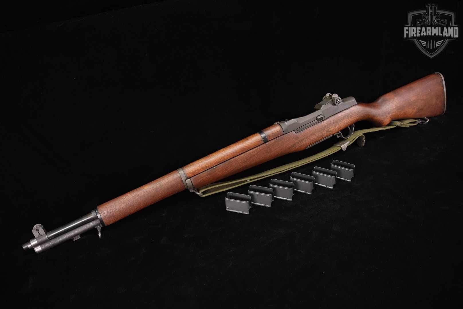 Springfield Armory M1 Garand U.S. Arsenal Rebuild; WWII Receiver (1943) WW2-img-2