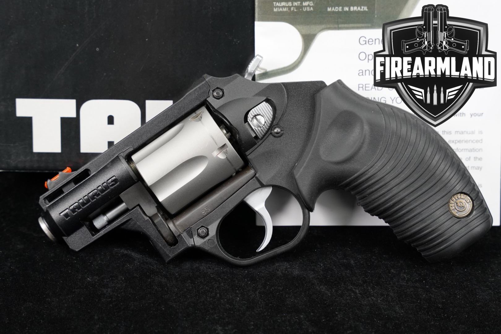 Taurus Model 85 Protector Poly .38 Spl. Two-Tone Black & Stainless in Very Good Condition Thumbnail