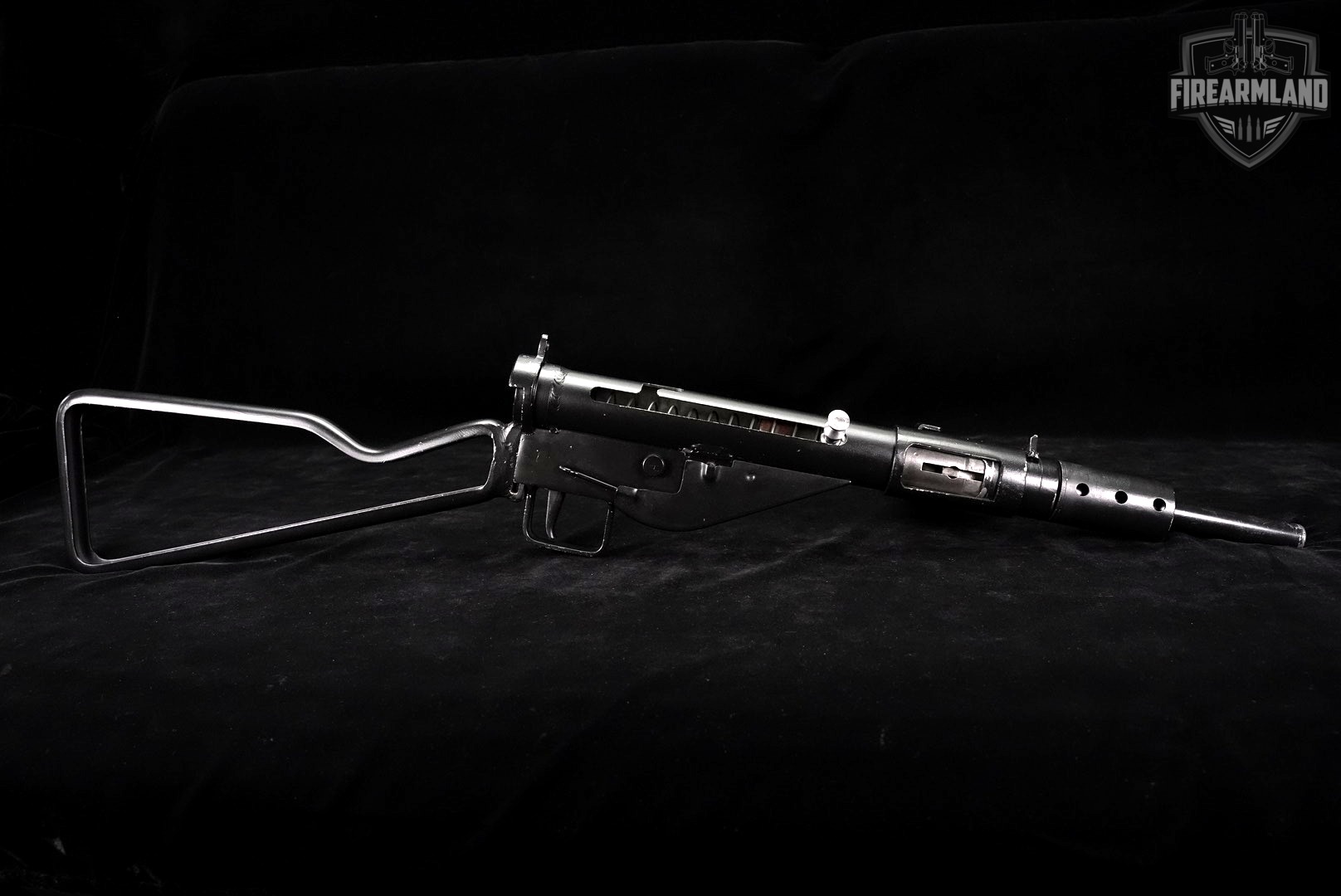 FULLY TRANSFERABLE Interport Inc STEN Mk II 9mm Mark 2 MG +11 MAGS, BAYONET-img-3