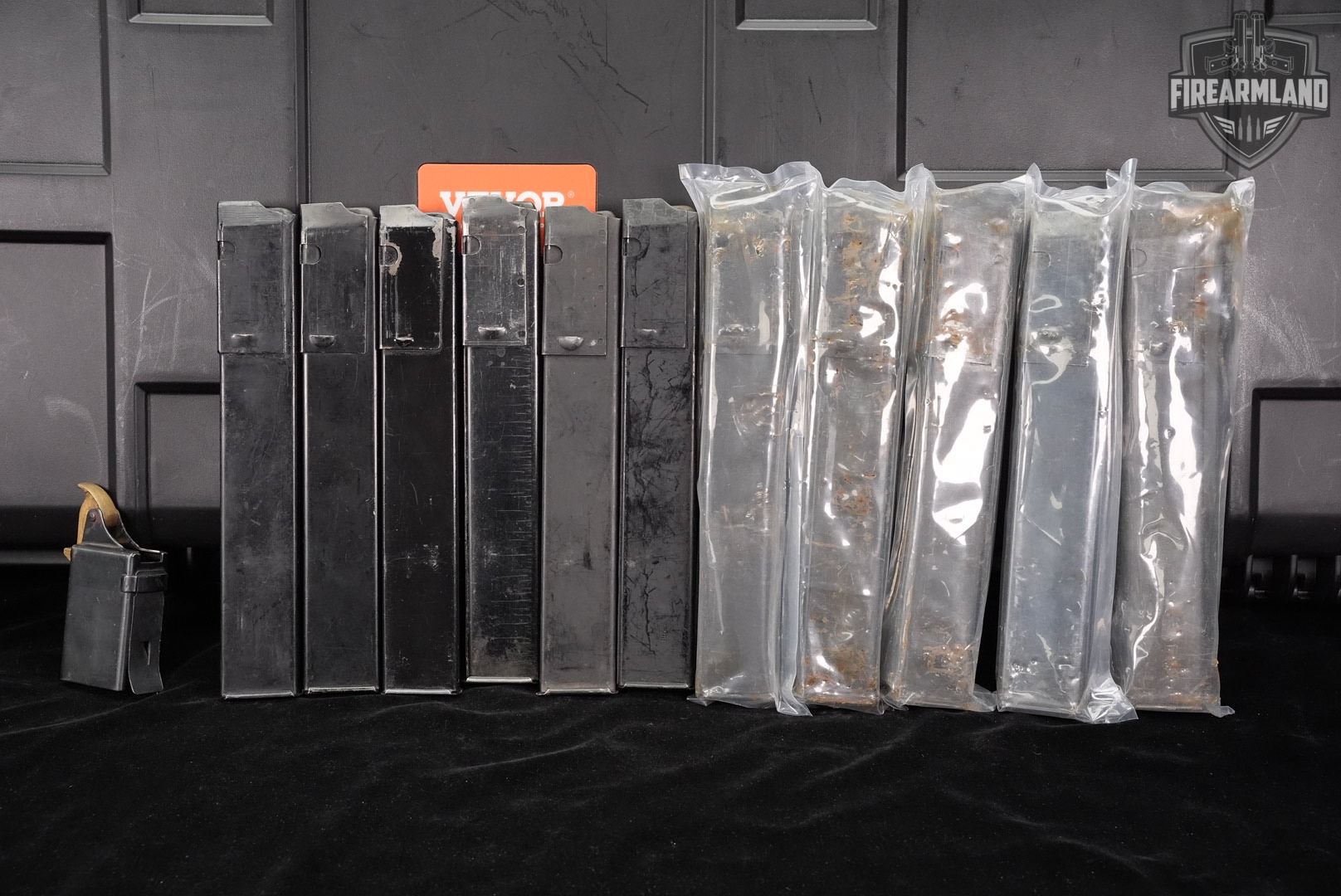 FULLY TRANSFERABLE Interport Inc STEN Mk II 9mm Mark 2 MG +11 MAGS, BAYONET-img-37