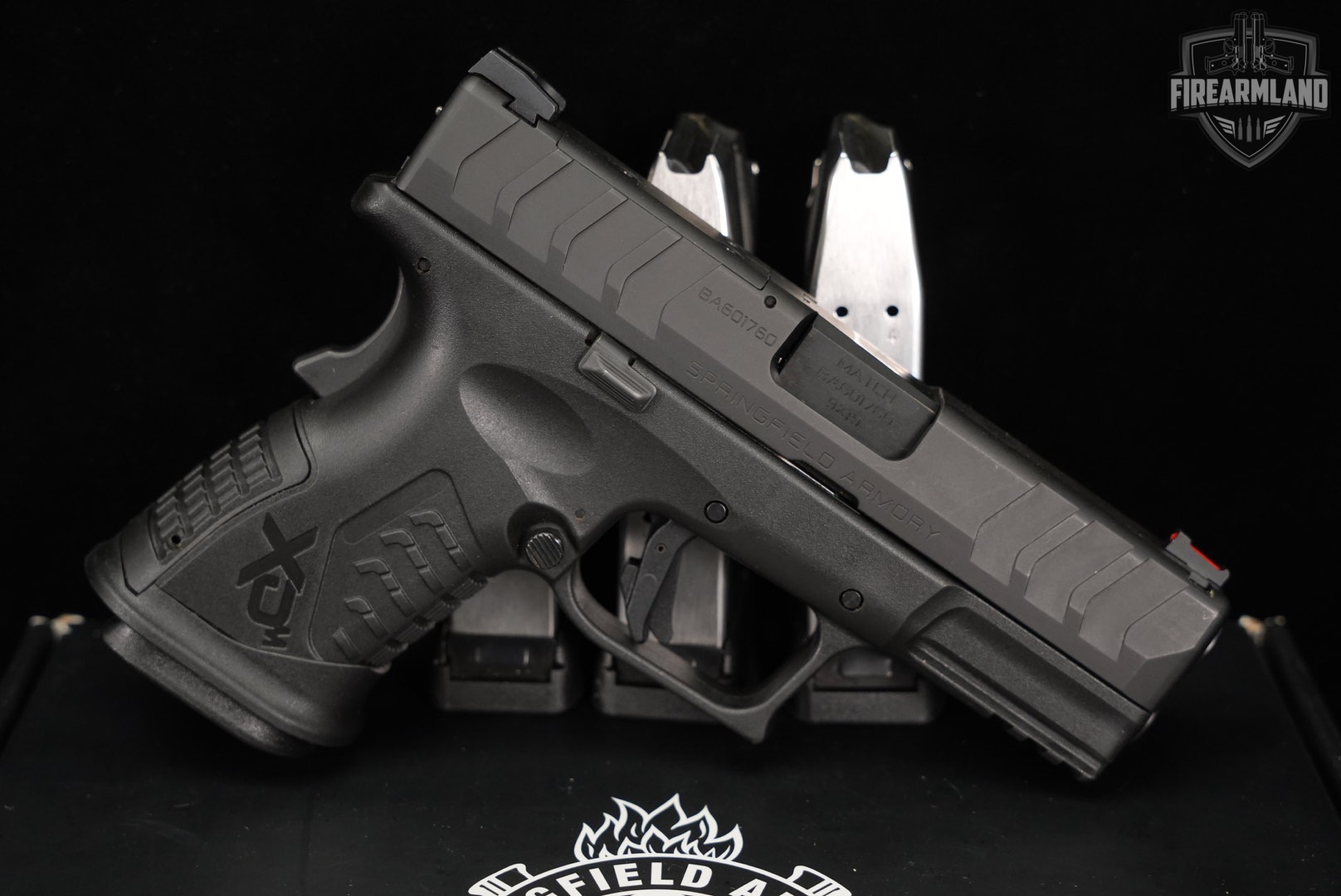 Springfield Armory XD-M Elite Compact OSP 9mm 3.8" XDM +4 MAGS & ORIG BOX-img-2