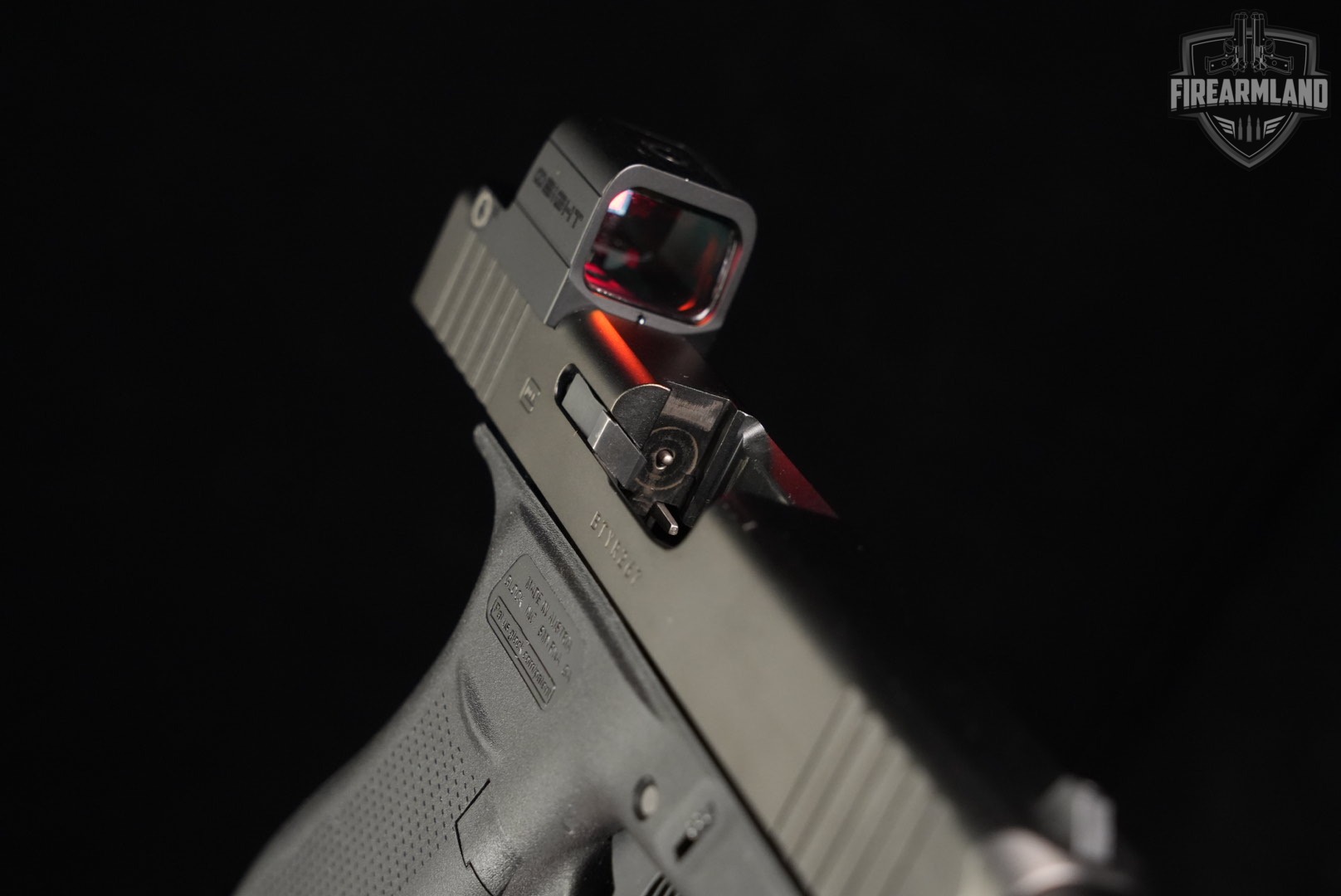 Glock 48 G48 Slimline 9mm 4.17" +5 MAGS, ORIG CASE, HOLSTER, OSIGHT OPTICS-img-13