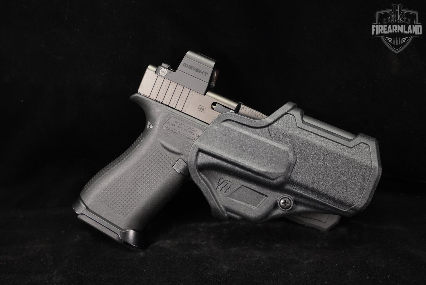 Glock 48 G48 Slimline 9mm 4.17" +5 MAGS, ORIG CASE, HOLSTER, OSIGHT OPTICS-img-14