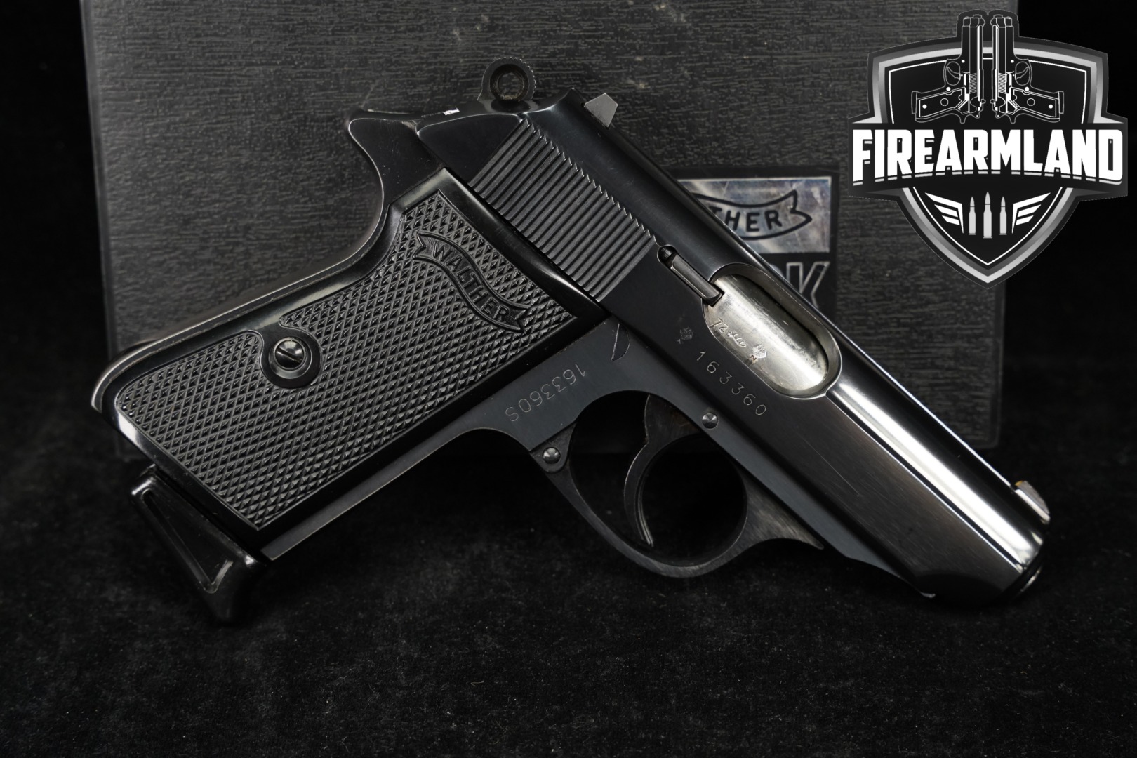 1972 Walther PPK/S .380 ACP Blued in Very Good Condition Thumbnail