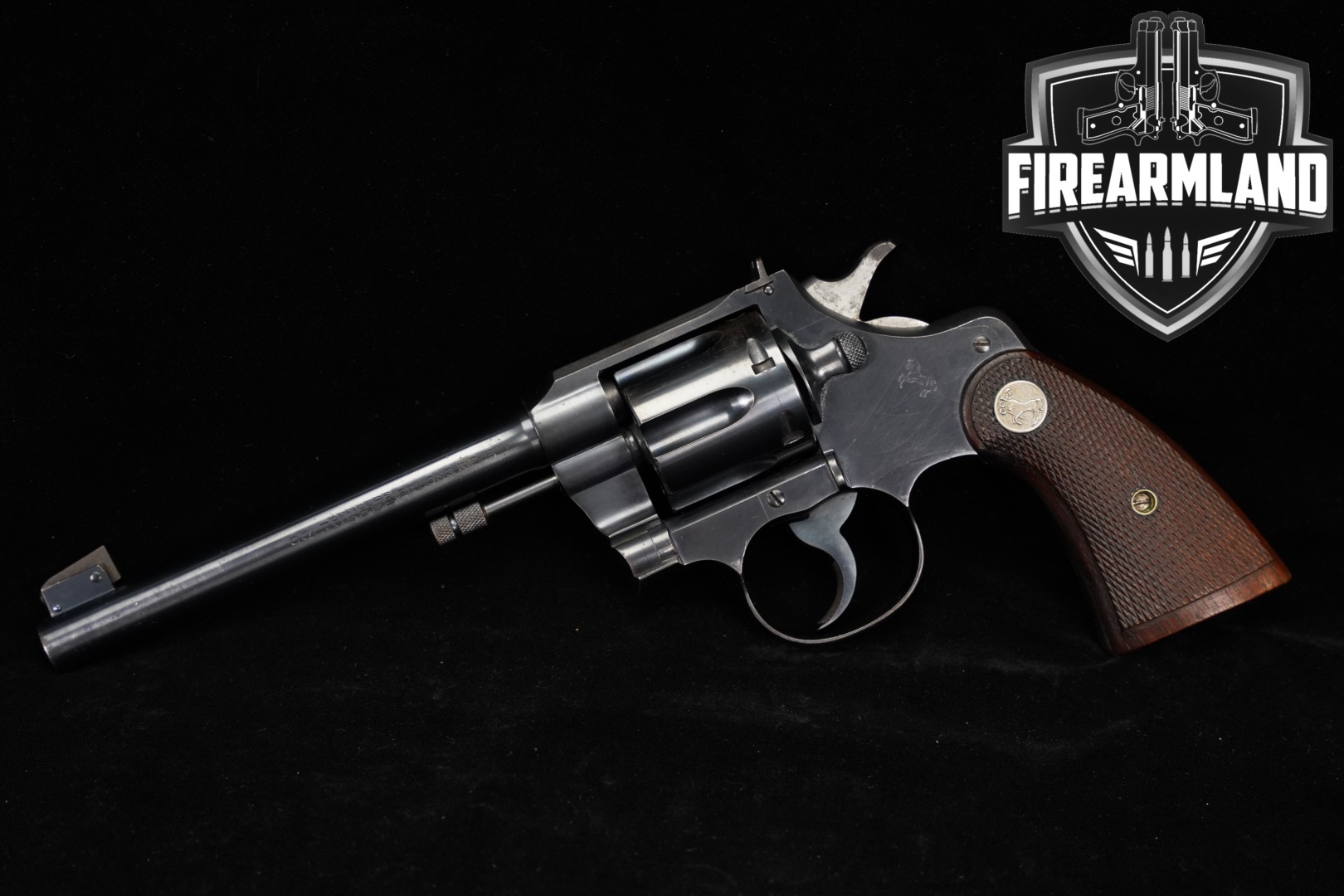 1940 Colt Officer's Model Target .22 LR Blued in Fair Condition Thumbnail