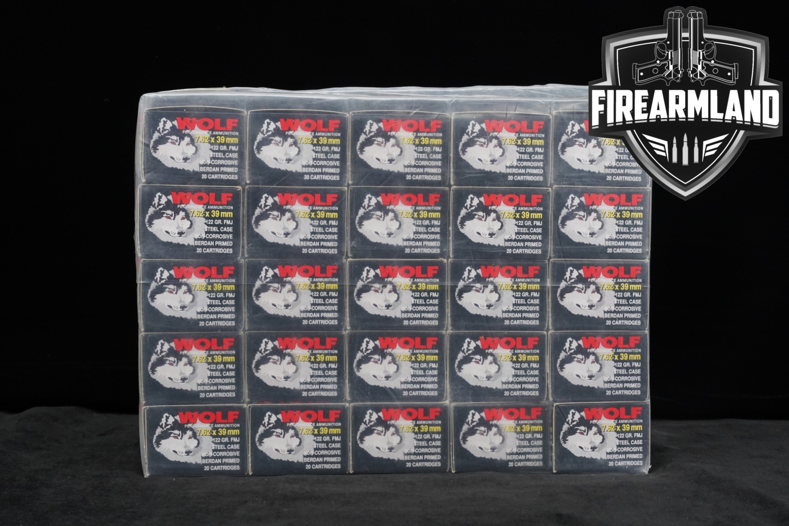 Used Wolf 7.62X39 Ammo Auction | FirearmLand
