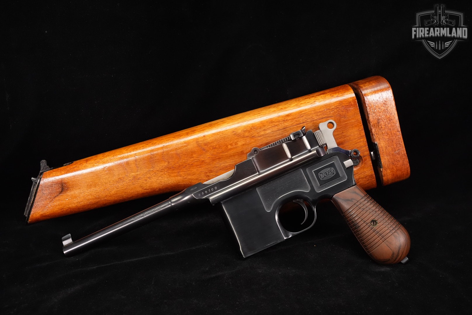 BROOMHANDLE Mauser C96 Model 1930 Commercial Federal Ordnance 9mm 5.5" C-96-img-2