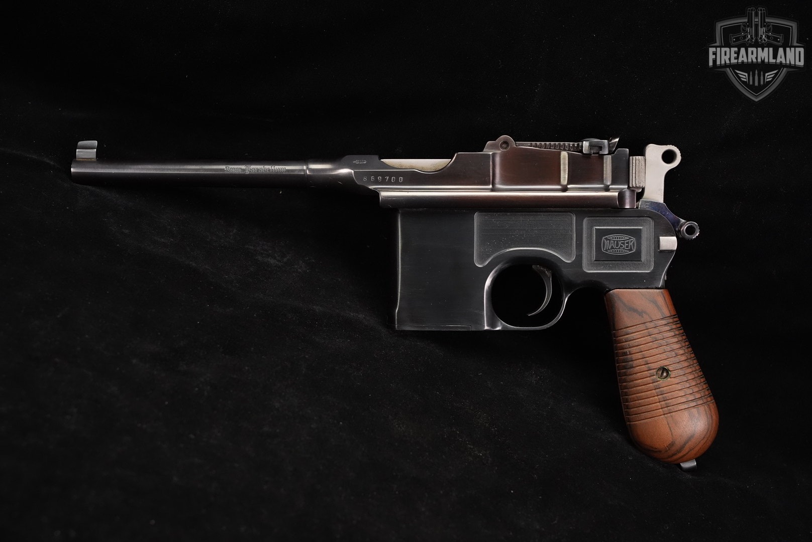 BROOMHANDLE Mauser C96 Model 1930 Commercial Federal Ordnance 9mm 5.5" C-96-img-3
