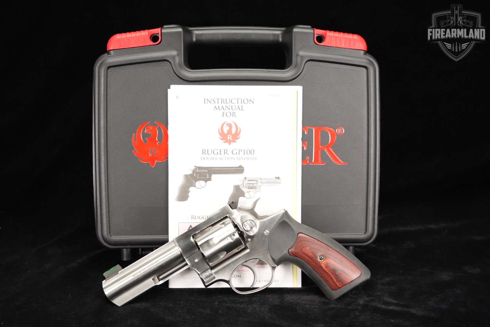 Ruger GP100 357 Magnum 4.2 Satin Stainless GP-100 +ORIG CASE-img-2