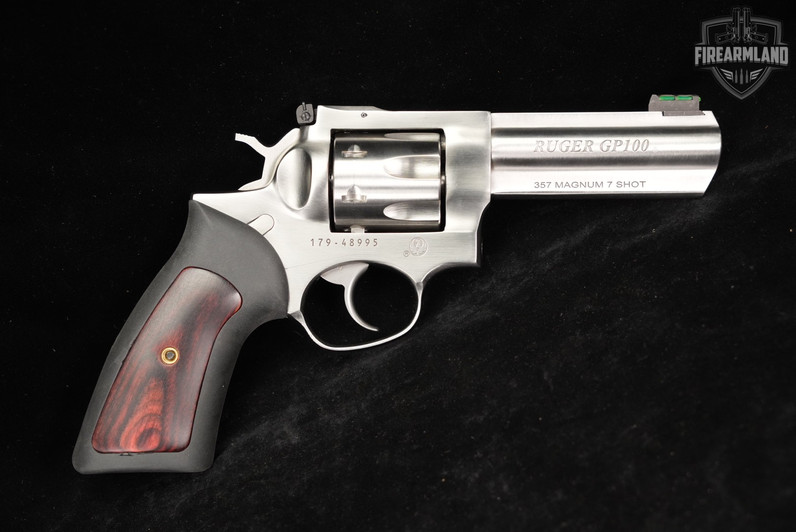 Ruger GP100 357 Magnum 4.2 Satin Stainless GP-100 +ORIG CASE-img-3