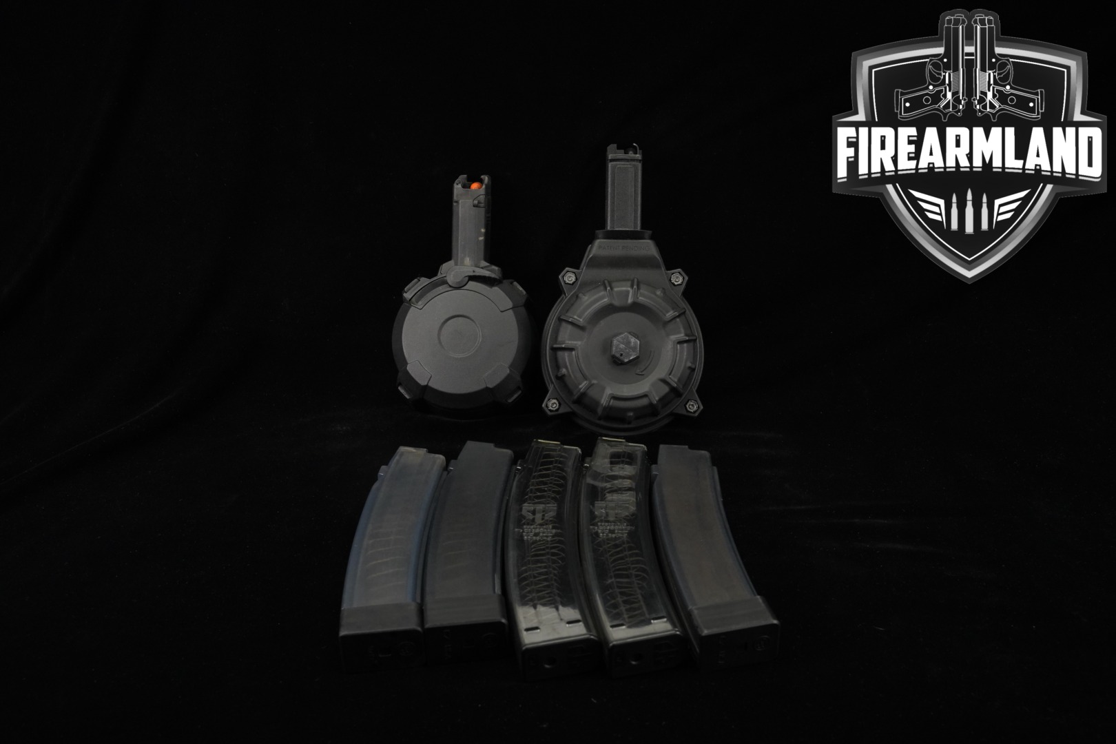 MAGAZINE LOT! CZ Scorpion Drum Magazines And EVO 3 Mags-img-0