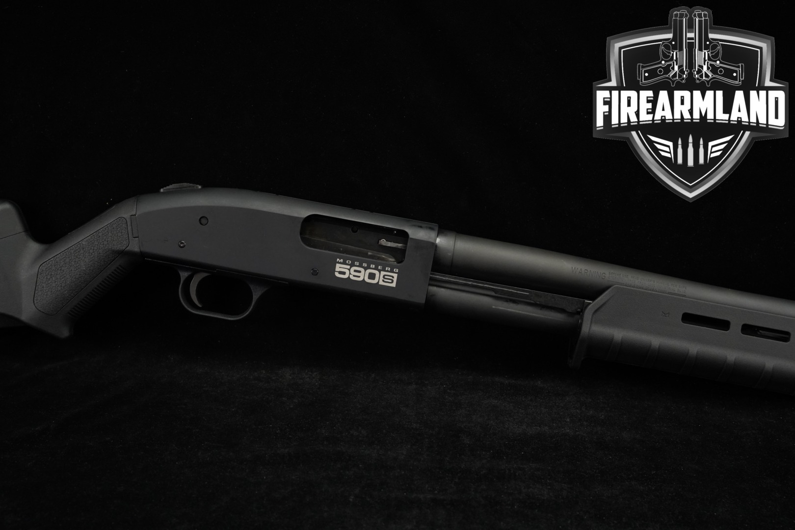 Mossberg 590S 12 Gauge Black in Very Good Condition Thumbnail