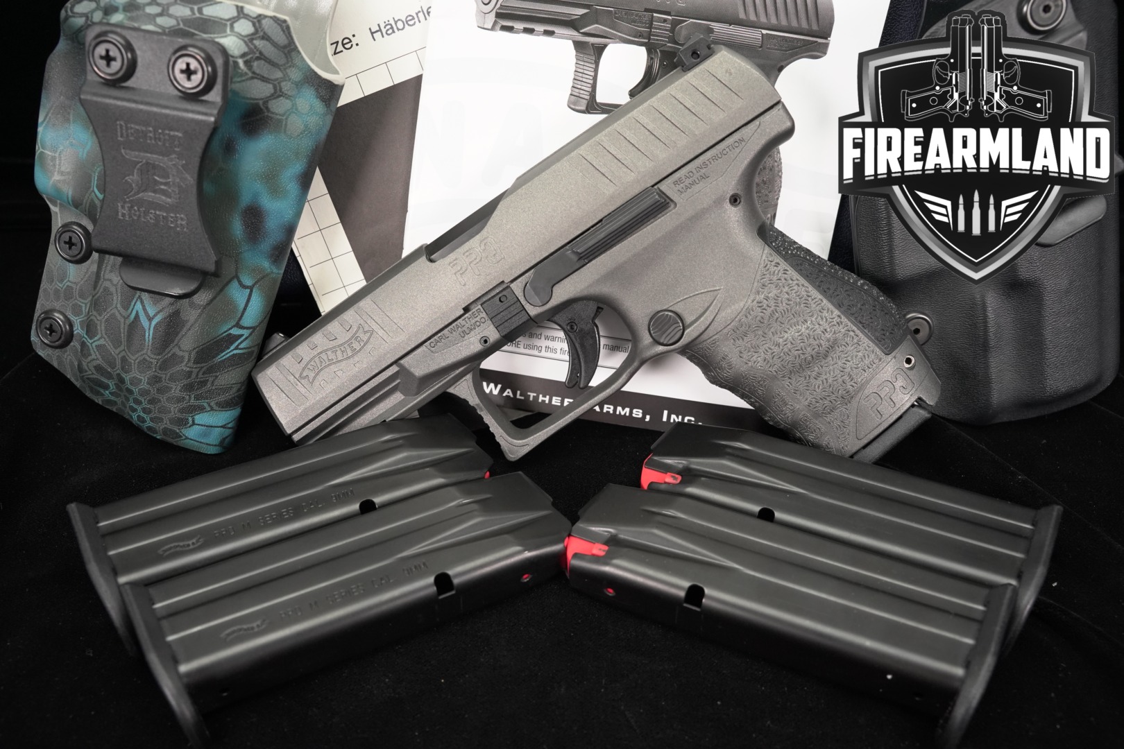 Walther PPQ M2 9mm Luger Tungsten Grey in Excellent Condition Thumbnail