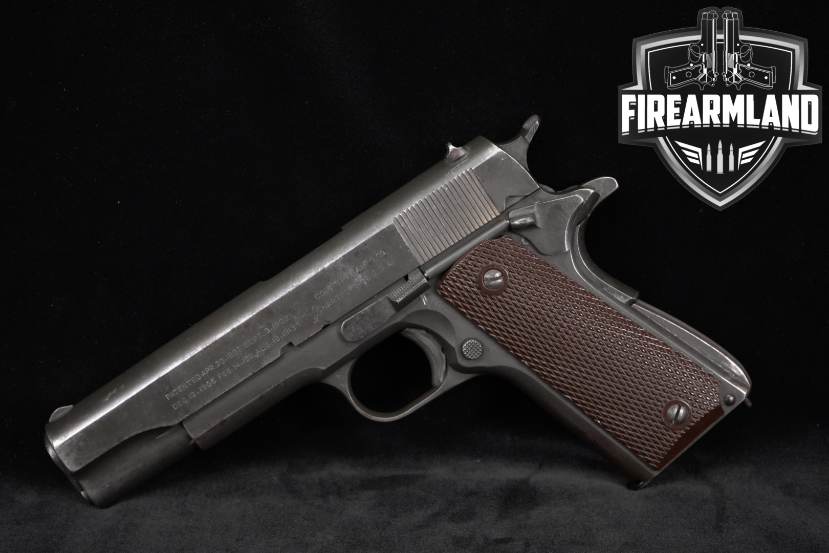 Used Colt M1911A1 U.S. Army, G.H.D. inspected Auction | FirearmLand