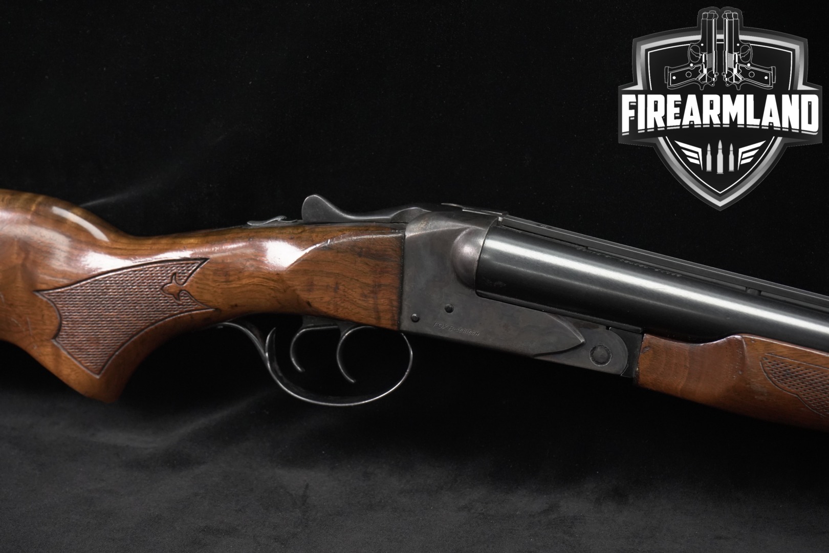 Savage Arms Fox Model B Series H 12 Gauge Case Hardened & Walnut in Good Condition Thumbnail