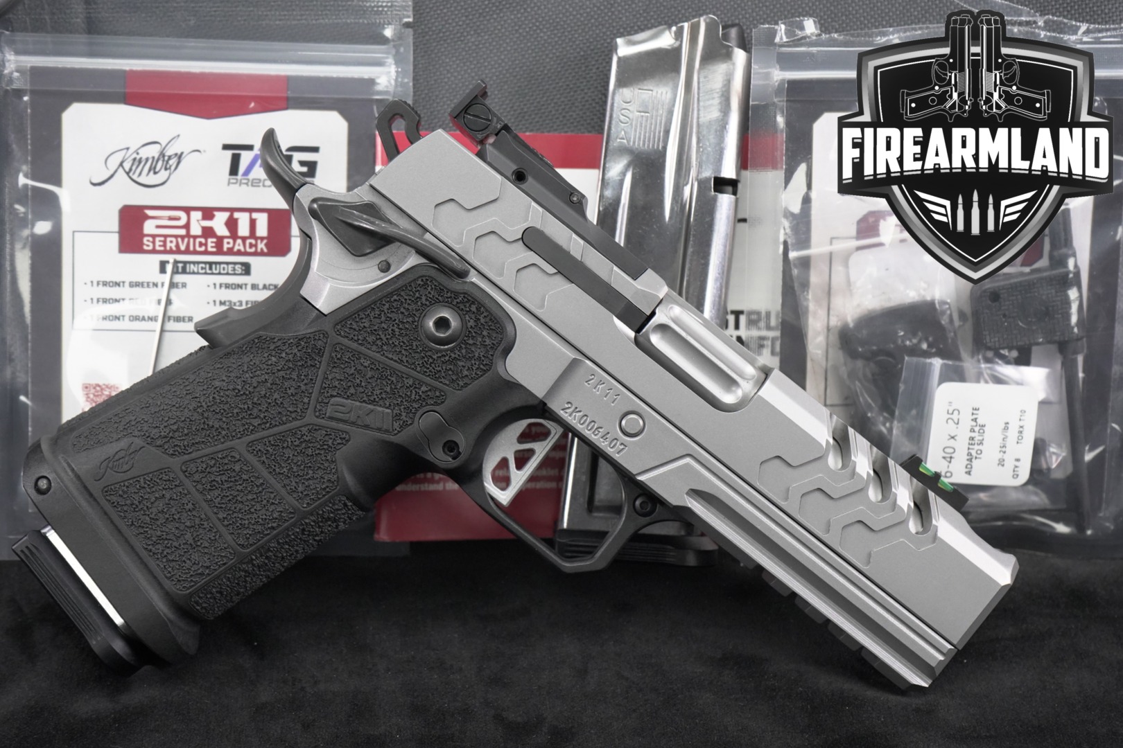 Kimber 2K11 Pro Stainless Comp 9mm Luger Stainless in Excellent Condition Thumbnail