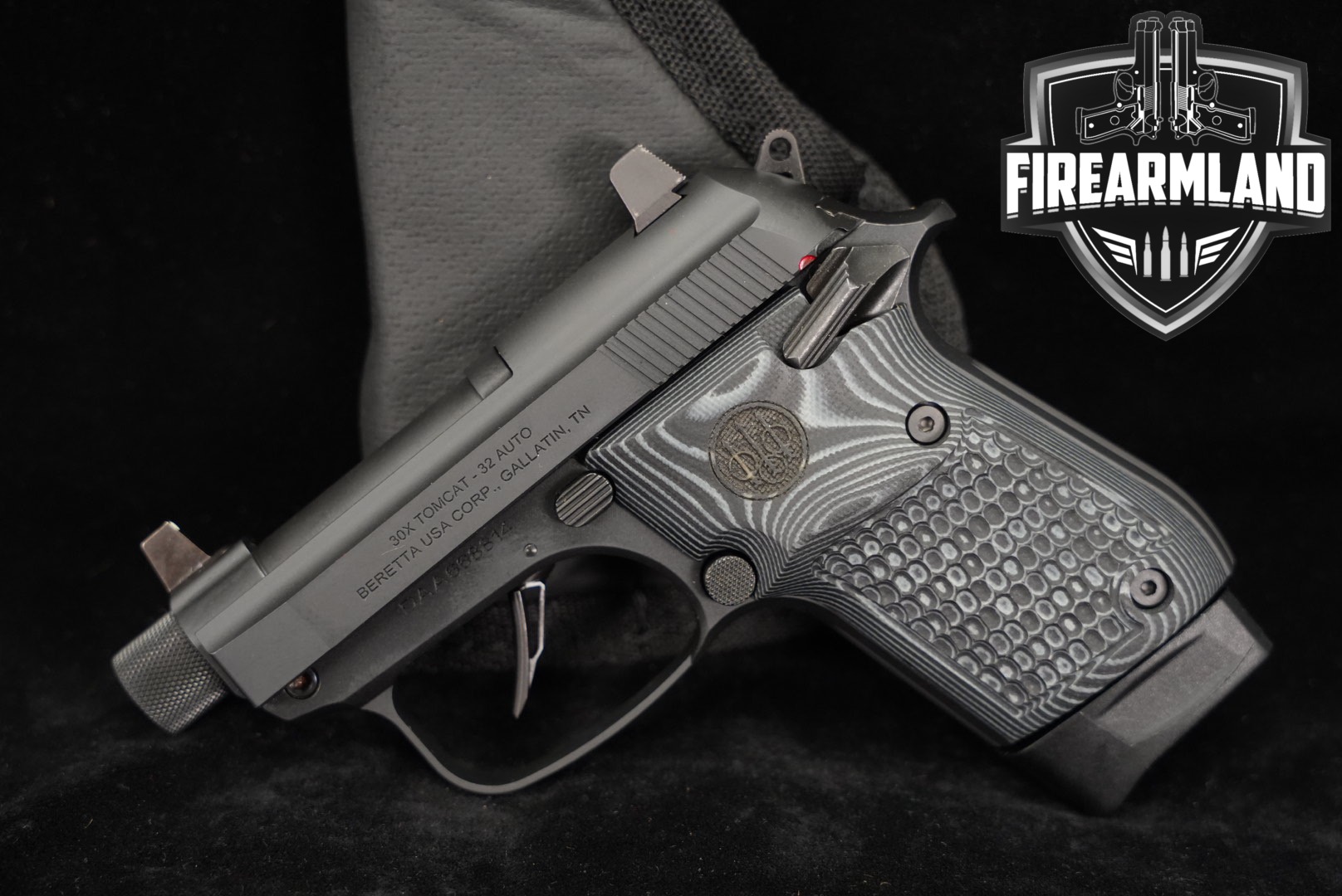 Beretta 30X Tomcat Get Home Bag 32 ACP 2.75" Blued THREADED 30-X +HOLSTER-img-0