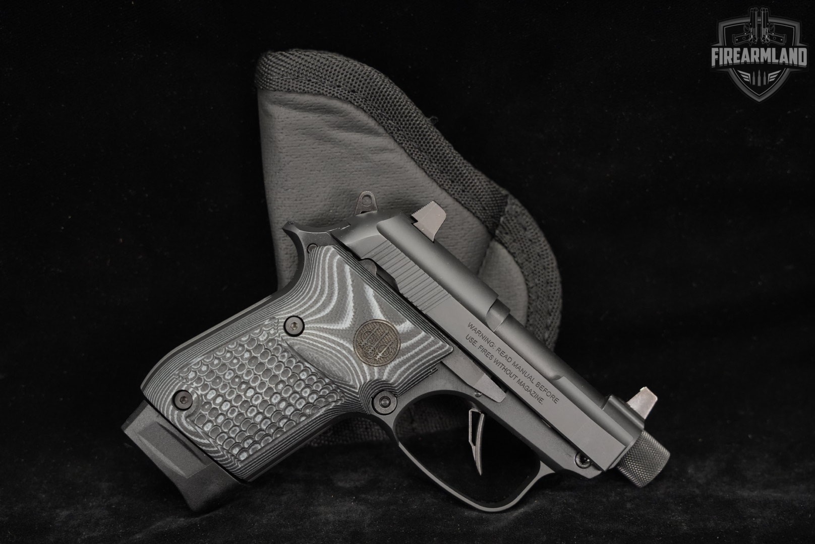 Beretta 30X Tomcat Get Home Bag 32 ACP 2.75" Blued THREADED 30-X +HOLSTER-img-2