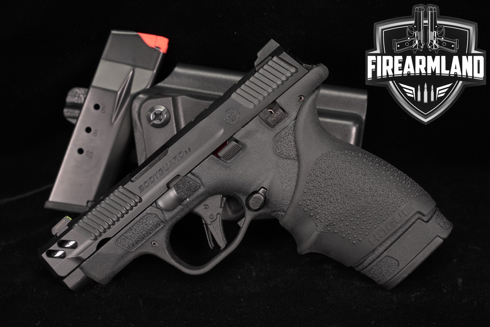 Smith & Wesson (S&W) Bodyguard 2.0 Performance Center, Carry Comp, No Thumb Safety .380 ACP Black in Excellent Condition Thumbnail
