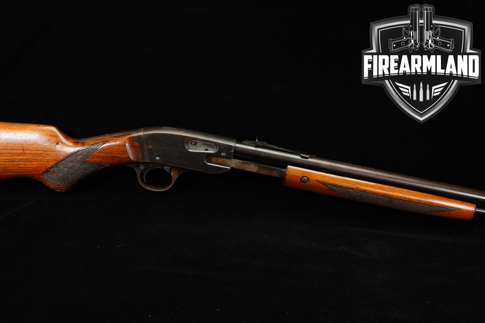 Savage Arms Model 29-A 22 S/L/LR 24 Blued & Walnut M29 29A TAKEDOWN-img-0