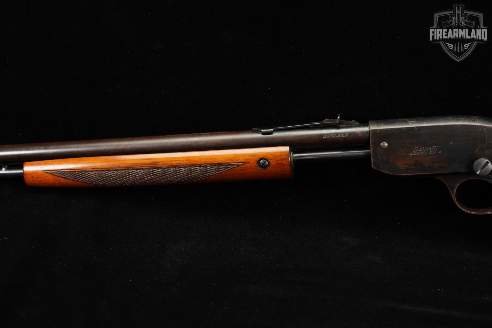 Savage Arms Model 29-A 22 S/L/LR 24 Blued & Walnut M29 29A TAKEDOWN-img-8