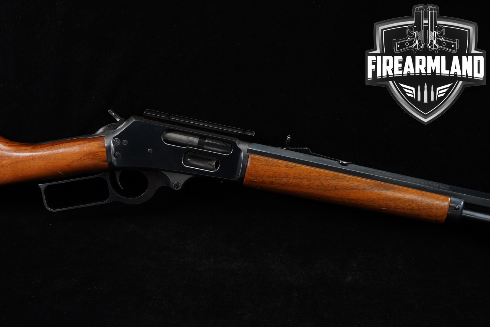 2001 Marlin Firearms Co. Mod. 1895CB Cowboy .45-70 Govt. Blued & Walnut in Fair Condition Thumbnail