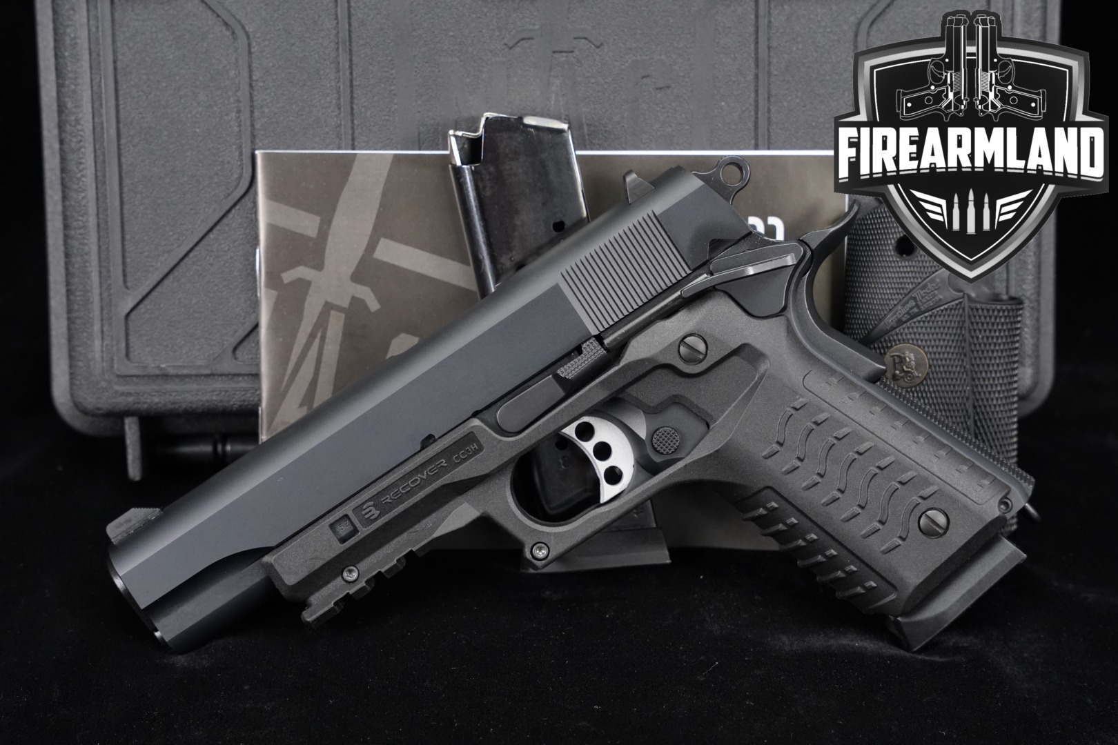Military Armament Corporation (MAC) 1911 MEU(SOC) .45 ACP Black in Excellent Condition Thumbnail