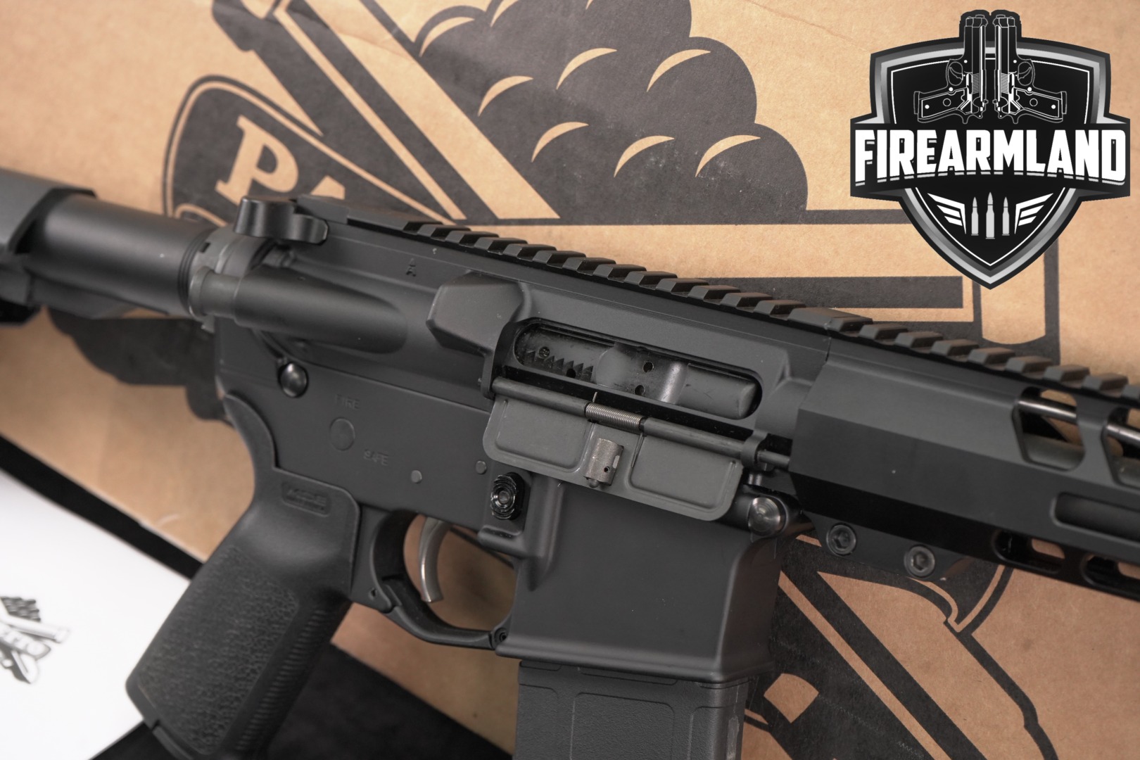 Palmetto State Armory (PSA) PA-15 .300 AAC Blackout (7.62x35mm) Black in Very Good Condition Thumbnail