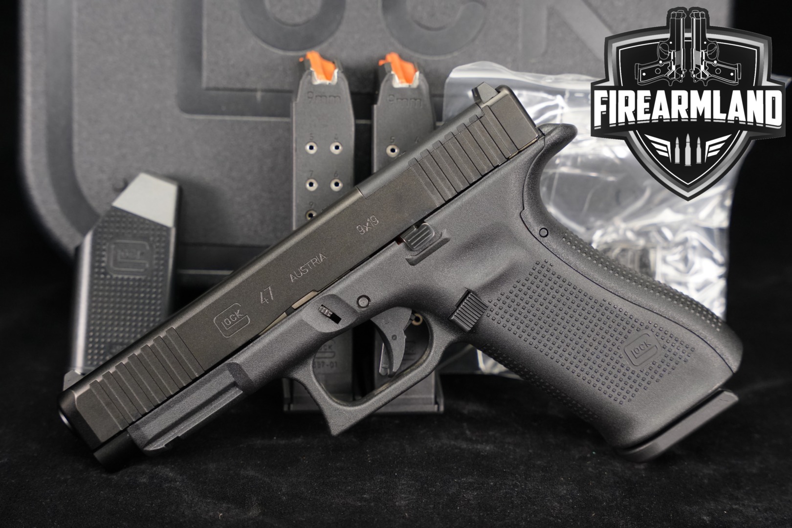 Glock 47 Gen5 MOS G47 Gen 5 9mm 4.49 +3 MAGS & ORIG BOX
