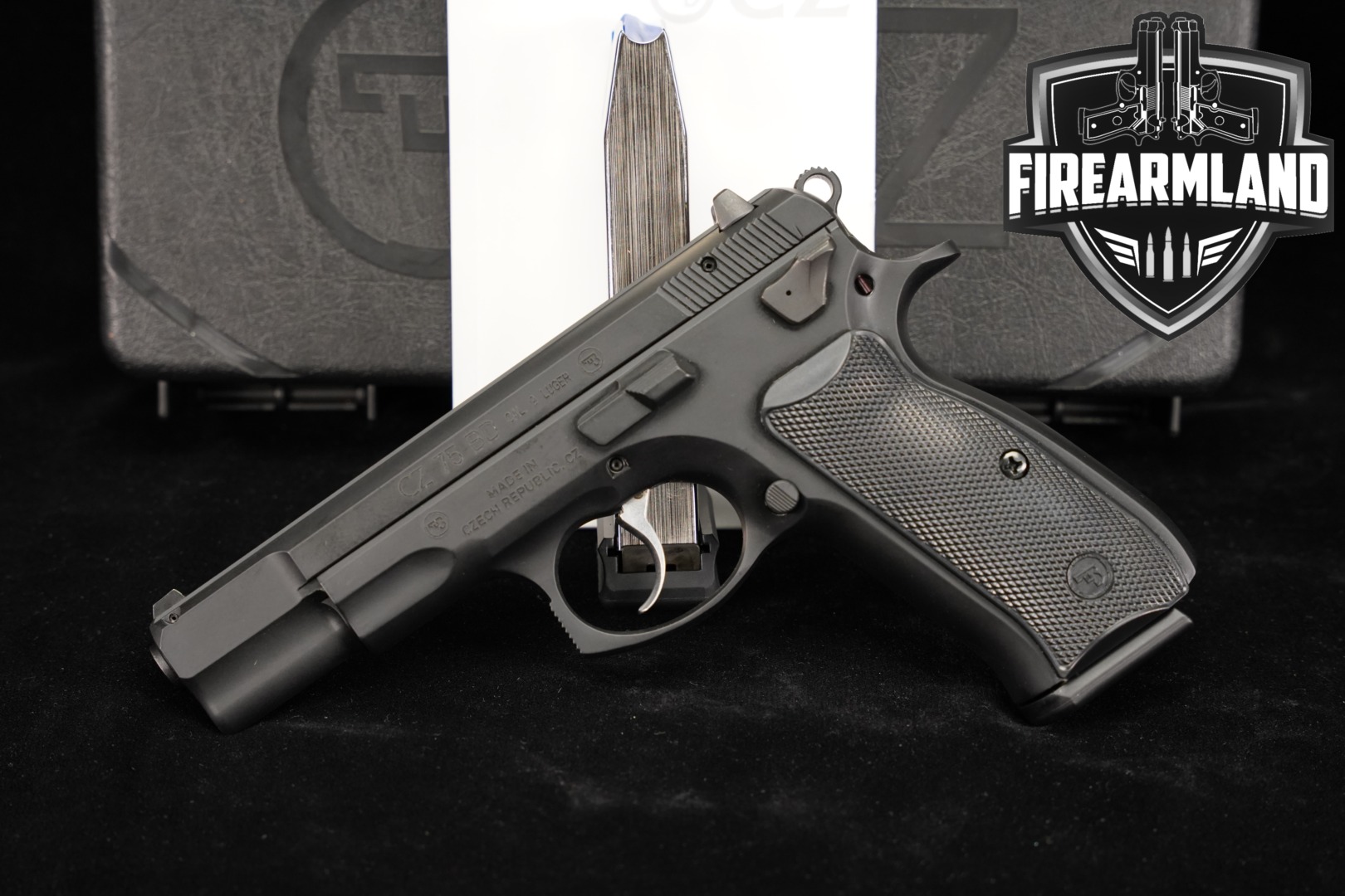 CZ CZ 75 BD 9mm Luger Black in Excellent Condition Thumbnail
