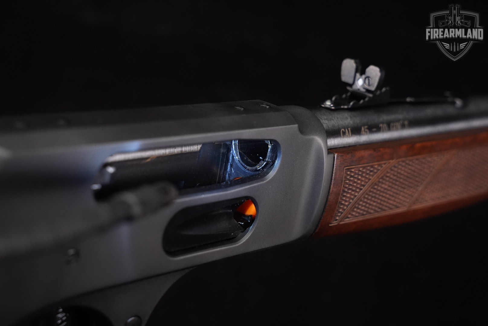 Henry Model H010G 45-70 18.43" Blued & Walnut +ORIG BOX-img-23