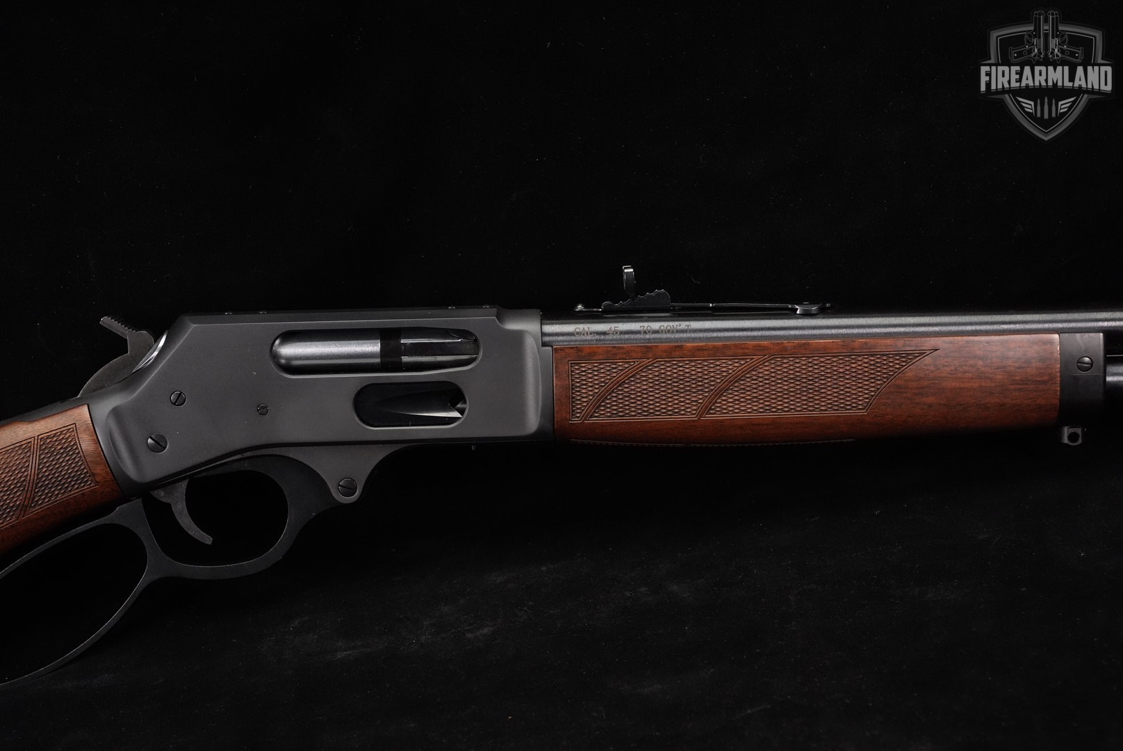 Henry Model H010G 45-70 18.43" Blued & Walnut +ORIG BOX-img-5