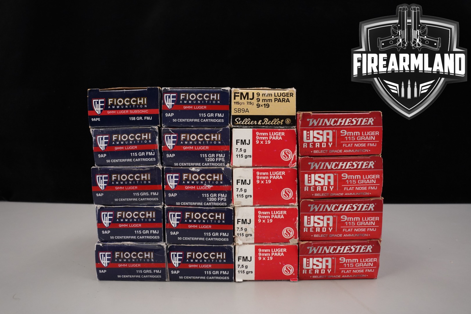 Multiple Manufacturers 9MM Ammo 9mm Luger in New - Old Stock Condition Thumbnail